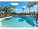 Relaxing kidney-shaped pool with tiled accents at 356 W Ivanhoe St, Gilbert, AZ 85233