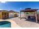 Resort-style backyard oasis with pool, spa, and gazebo at 36627 N 18Th Dr, Phoenix, AZ 85086