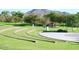 Brick amphitheater with tiered seating and mountain backdrop at 41705 N Globe Ct, Phoenix, AZ 85086