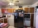 Kitchen with stainless steel refrigerator and dishwasher at 4402 W Verde Ln, Phoenix, AZ 85031