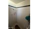 Simple shower with white tiled walls at 4402 W Verde Ln, Phoenix, AZ 85031