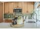 Kitchen island with quartz countertop and modern decor at 4910 W Townley Ave # 4910, Glendale, AZ 85302