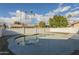 Inviting kidney-shaped pool with large patio and pebble tec finish at 4910 W Townley Ave # 4910, Glendale, AZ 85302