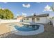 Refreshing kidney-shaped pool in a beautifully landscaped backyard at 4910 W Townley Ave # 4910, Glendale, AZ 85302