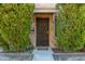 Attractive front door entrance to a brick townhouse at 5005 S Mill Ave, Tempe, AZ 85282