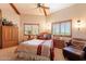 Spacious bedroom with wood floors and mountain views at 5113 W Arrowhead Lakes Dr, Glendale, AZ 85308