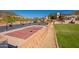 Private tennis and basketball court with mountain views at 5113 W Arrowhead Lakes Dr, Glendale, AZ 85308