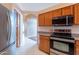 Kitchen boasting stainless steel appliances and ample counter space at 6403 S Fairway Dr, Gold Canyon, AZ 85118