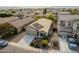 Aerial view showcasing a house's exterior, landscaping, and neighborhood context at 7225 W Jones Ave, Phoenix, AZ 85043