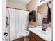 Full bathroom with shower and vanity at 741 W Harvest Rd, San Tan Valley, AZ 85140