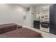 Guest bedroom with twin beds and mirrored closet at 8687 E Tuckey Ln, Scottsdale, AZ 85250