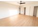 Bright bedroom with light wood floors and double closets at 14806 N Yerba Buena Way # D, Fountain Hills, AZ 85268