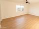 Bright bedroom with light wood floors and a ceiling fan at 14806 N Yerba Buena Way # D, Fountain Hills, AZ 85268