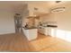 Modern kitchen with white cabinets and granite countertops at 14806 N Yerba Buena Way # D, Fountain Hills, AZ 85268