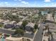 Community aerial showcasing lush landscaping, well-maintained properties, and street layout at 1923 E Drake Dr, Tempe, AZ 85283
