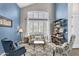 Cozy living room showcasing bright natural light, stylish furniture, and modern decor at 1923 E Drake Dr, Tempe, AZ 85283