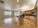 Bright kitchen featuring island, stainless steel appliances, and lots of light at 2332 E Nora St, Mesa, AZ 85213