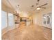 Eat-in kitchen with island, ample counter space, and tile flooring at 2332 E Nora St, Mesa, AZ 85213