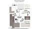 Stylish kitchen design featuring shaker cabinets, quartz countertops, and matte black hardware at 26128 S 228Th Pl, Queen Creek, AZ 85142