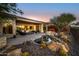 Relaxing backyard oasis with a pool and patio at 3021 W Feather Sound Dr, Phoenix, AZ 85086