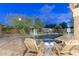 Inviting pool and spa area with comfortable seating; perfect for relaxation at 30639 N 46Th N Pl, Cave Creek, AZ 85331