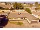 Aerial view showcasing the home's layout and surrounding area at 3726 W Coolidge St, Phoenix, AZ 85019