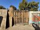 Wooden gate leading to the backyard at 3726 W Coolidge St, Phoenix, AZ 85019