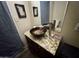 Bathroom with granite countertop and vessel sink at 3726 W Coolidge St, Phoenix, AZ 85019