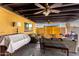 Relaxing patio area with seating and ceiling fans at 3726 W Coolidge St, Phoenix, AZ 85019