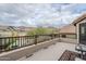 Deck with mountain views and backyard access at 4264 S Columbine Way, Gold Canyon, AZ 85118