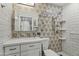 Full bathroom with decorative tile at 4301 E Montecito Ave, Phoenix, AZ 85018