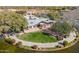 Community clubhouse with inviting landscaping at 4543 S Roy Rogers Way, Gilbert, AZ 85297