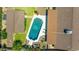 An inviting rectangular pool with surrounding patio area at 5820 N 83Rd St, Scottsdale, AZ 85250