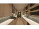 Modern kitchen with light wood cabinetry and marble countertops at 6109 E Maverick Rd, Paradise Valley, AZ 85253