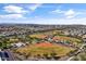 Community park with baseball fields and playground, mountain views at 10037 E Rubidium Ave, Mesa, AZ 85212