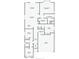 This is a floor plan showing the layout of the house at 12838 N 148Th Ln, Surprise, AZ 85379