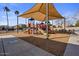 Community playground with shaded play area at 12838 N 148Th Ln, Surprise, AZ 85379