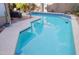 Relaxing pool with tiled coping and patio area at 15435 N 51St St, Scottsdale, AZ 85254