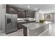 Modern kitchen featuring stainless steel appliances and granite island at 1631 N Beverly --, Mesa, AZ 85201