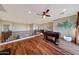 Upstairs game room with foosball table and hardwood floors at 18212 W East Wind Ave, Goodyear, AZ 85338