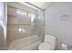 Updated bathroom with tub, shower, and updated fixtures at 18239 N 46Th St, Phoenix, AZ 85032