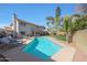 Spacious backyard pool with ample deck space for lounging at 18239 N 46Th St, Phoenix, AZ 85032