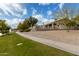 Home exterior with lake view at 1875 E Stephens Dr, Tempe, AZ 85283