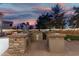 Luxury outdoor kitchen with ample counter space and appliances at 21054 N 74Th Ln, Glendale, AZ 85308