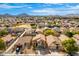 Aerial view of house and surrounding neighborhood at 2119 W Vineyard Plains Dr, San Tan Valley, AZ 85144