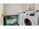 Functional laundry room with washer and dryer at 2206 W Glendale Ave, Phoenix, AZ 85021