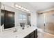 Bathroom with double vanity and shower at 2238 S Estrella Cir, Mesa, AZ 85202