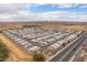 An aerial view of Rancho Val Vista Estates manufactured home community at 2263 N Trekell Rd # 72, Casa Grande, AZ 85122