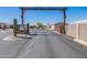 Rancho Val Vista Estates entrance with gated access at 2263 N Trekell Rd, Casa Grande, AZ 85122