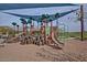 playground with shade structures and play equipment at 23071 N 98Th Dr, Peoria, AZ 85383